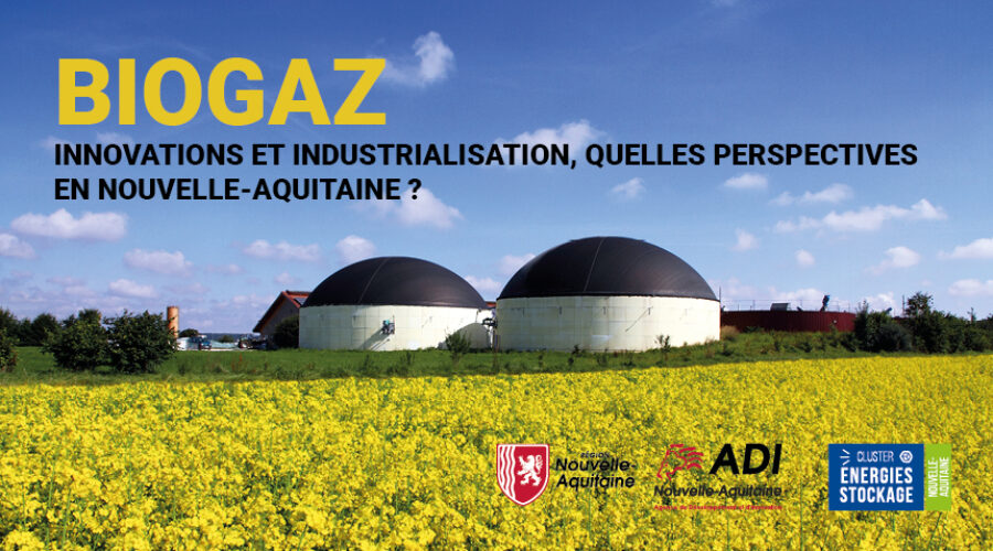 WEBINAIRE Biogaz : innovations et industrialisation, quelles perspectives en Nouvelle-Aquitaine ?